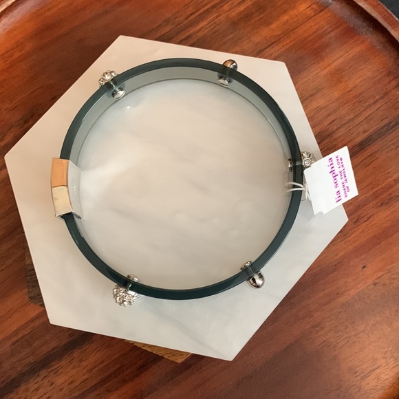 NWT Lia Sophia clear blue bracelet - Picture 5 of 5